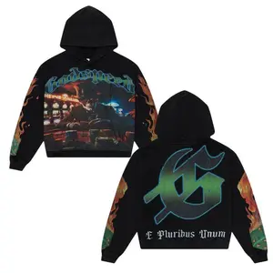 Black God Speed Hoodie 2025 Streetwear