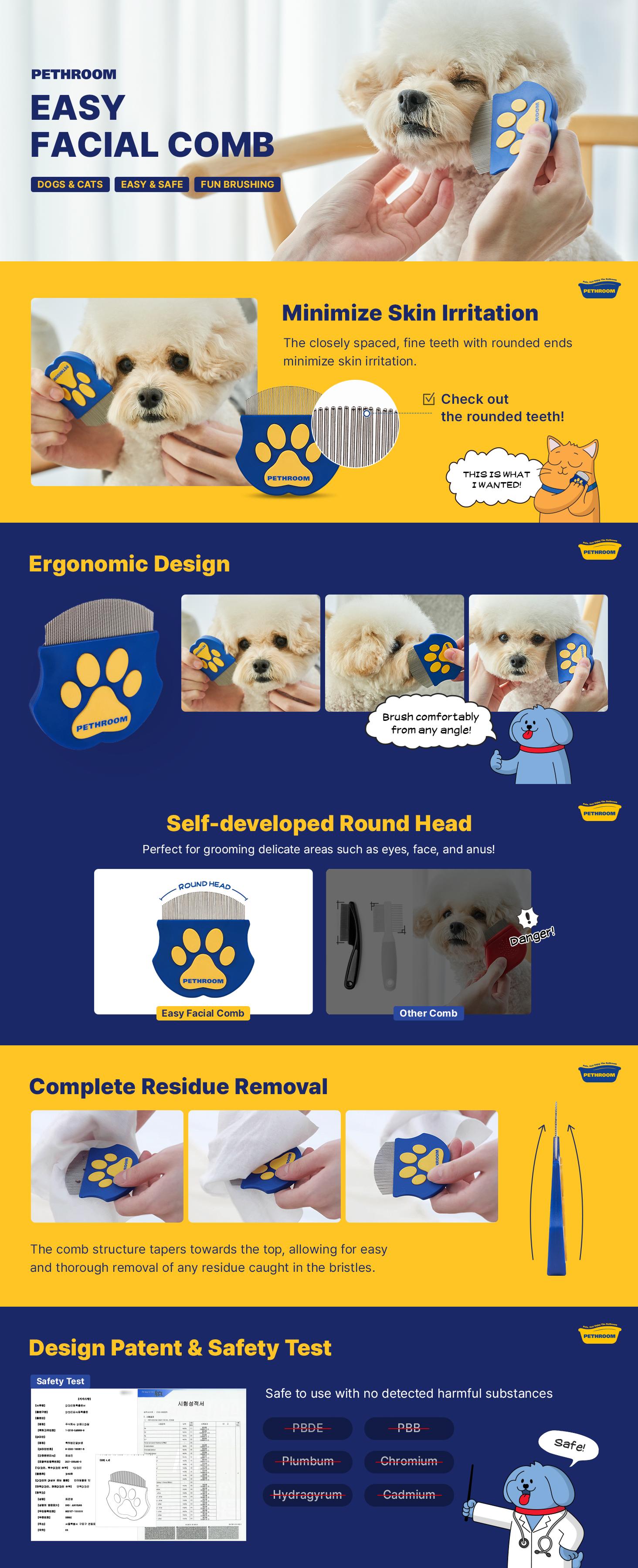 PETHROOM Daily Grooming Set for Cats and Dogs | All-in-One Daily Care | Facial, Body, Dental, Paw | Korean Pet Care, K-beauty, K-pet PETHROOM Daily Grooming Set for Cats and Dogs | All-in-One Daily Care | Facial, Body, Dental, Paw | Korean Pet Care, K-beauty, K-pet