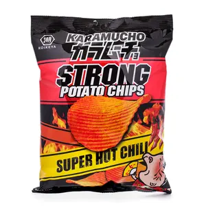 Koikeya Karamucho Strong Potato Chips Super Hot Chili 54 g Koikeya Karamucho Strong Potato Chips Super Hot Chili 54 g