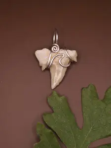 *Custom* Silver Wire Wrapped Shark Tooth Necklace Pendant