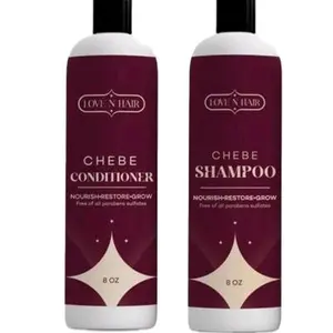 LOVE N HAIR, CHEBE SHAMPOO, CONDITIONER, OIL AND MOISTURIZER