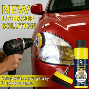 100ML Jb-Xpcs Headlight Restoration Kit, Car Headlight Care, Advanced Repair Solution for Clear Bright Headlights, Prevents Yellowing & Oxidation