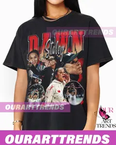 Limited Dawn Staley T-shirt Basketball Player MVP Slam Dunk Merchandise Bootleg Vintage Classic Graphic Tee Unisex Sweatshirt Gift
