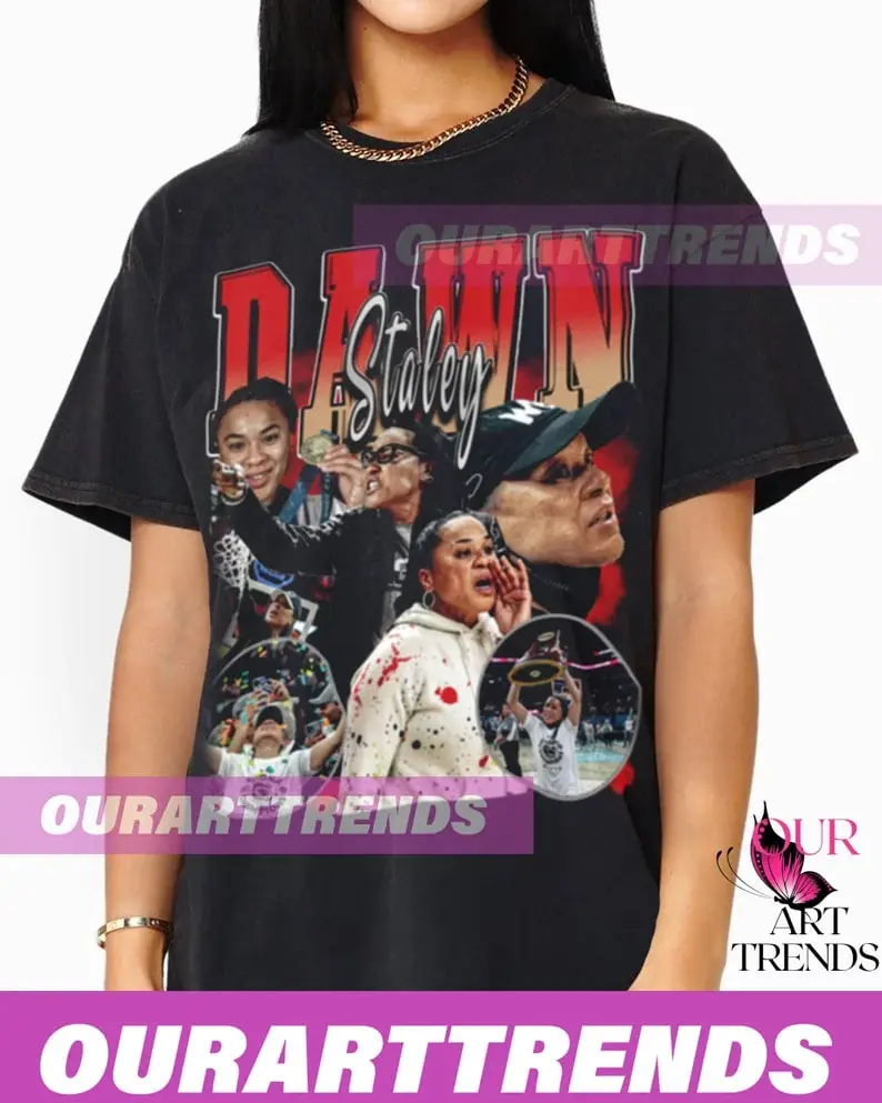 Limited Dawn Staley T-shirt Basketball Player MVP Slam Dunk Merchandise Bootleg Vintage Classic Graphic Tee Unisex Sweatshirt Gift