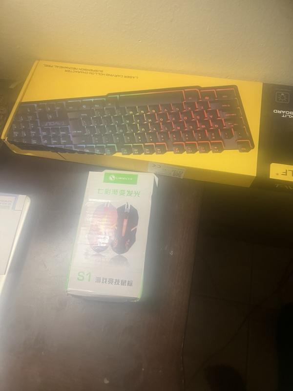 T-wolf T20 rainbow backlit gaming keyboard
