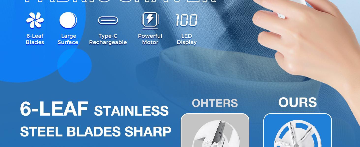 Rechargeable Fabric Shaver Electric Lint Remover with LEDDisplay and Large Capacity Container 3, Settings ControlShaver Easy-to-Grip Handle High-End Color Matching,Efficient Sweater and Lint Shaver for Clothes Rechargeable Fabric Shaver Electric Lint Remover with LEDDisplay and Large Capacity Container 3, Settings ControlShaver Easy-to-Grip Handle High-End Color Matching,Efficient Sweater and Lint Shaver for Clothes