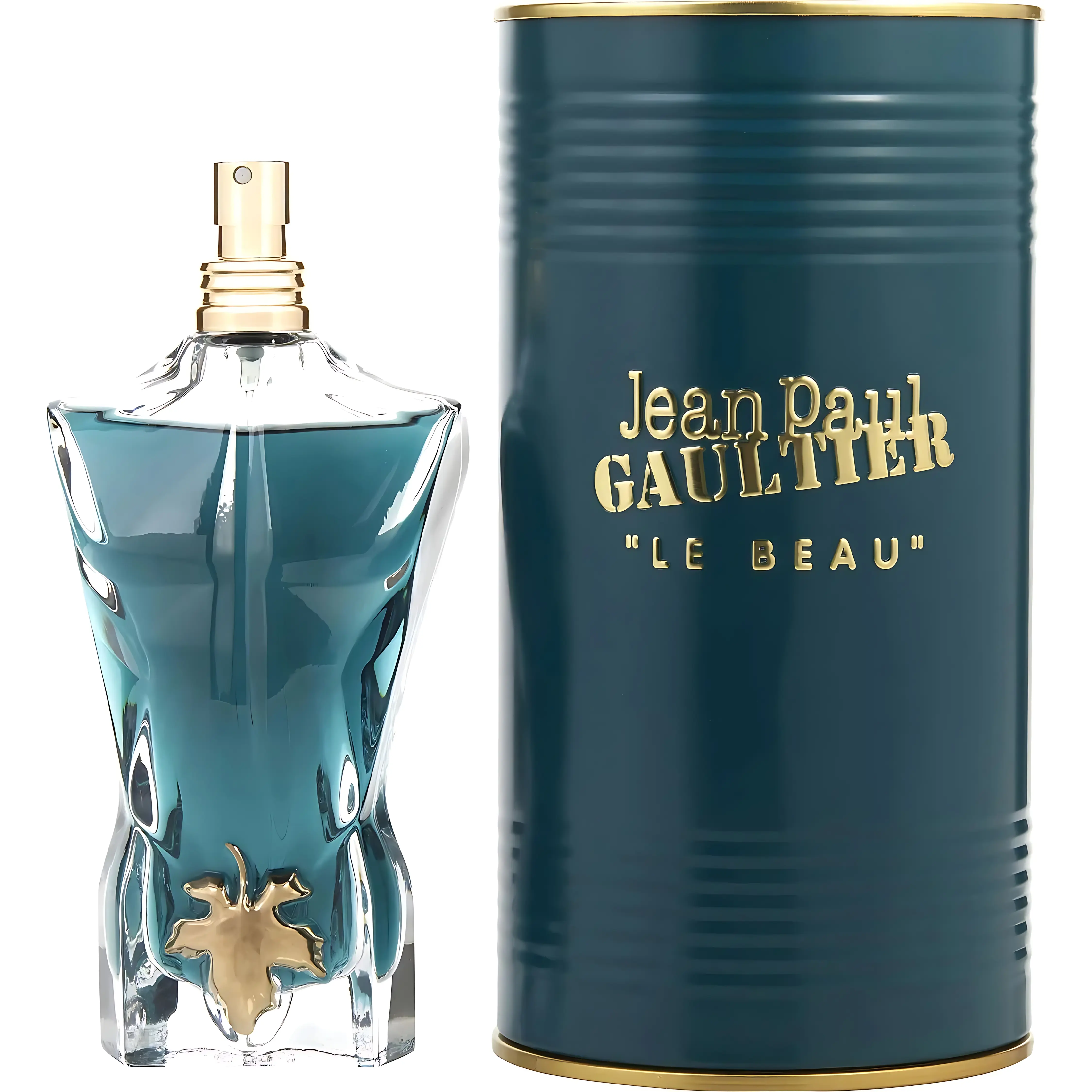Jean Paul Gaultier Le Beau For Men 3.4 Oz, Aromatic Woody