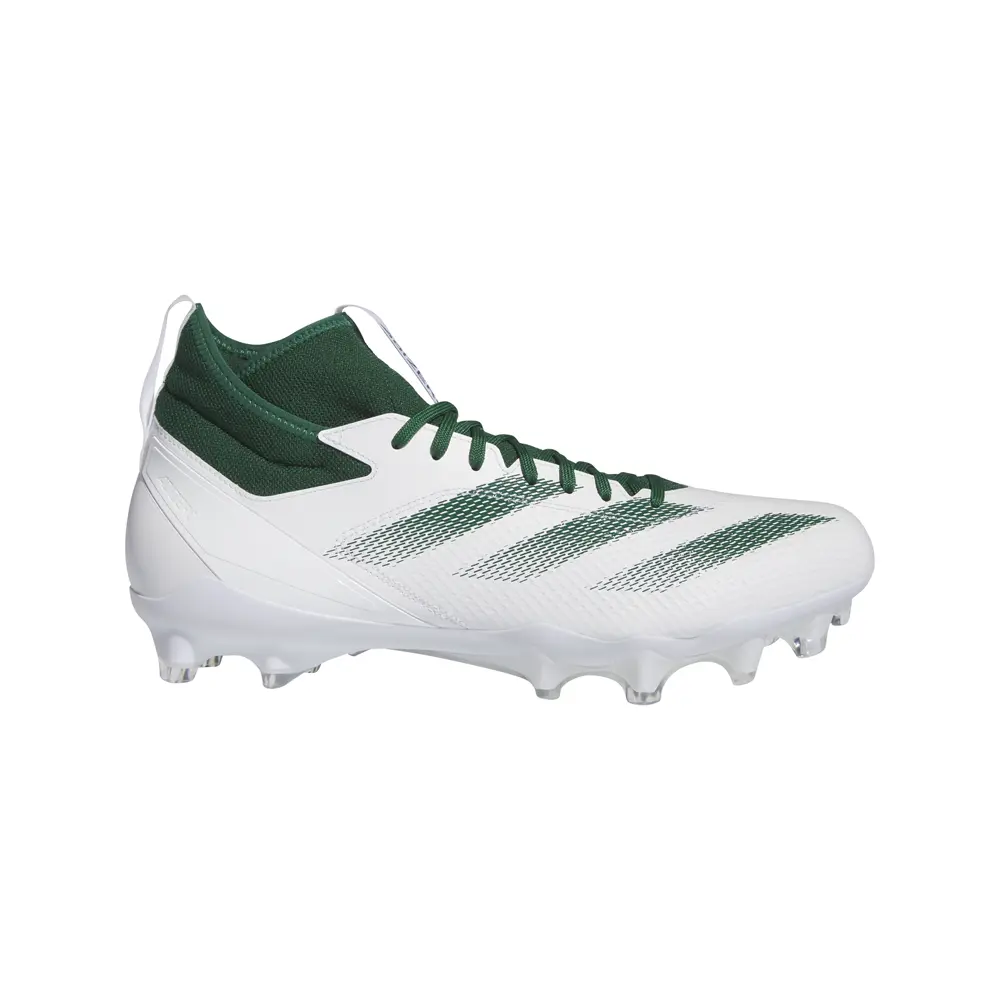 adidas Mens Adizero Impact American Football Sneakers Shoes - White