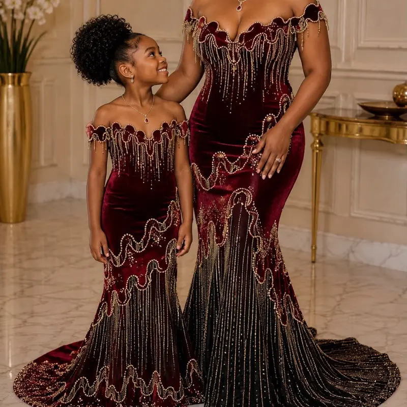 Evening elegant gorgeous gown for special occasions