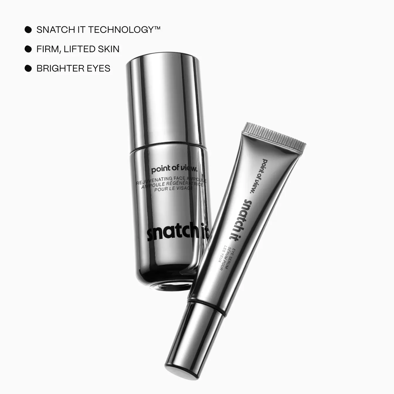 Sculpt It by Point of View: Restorative Super-Duo PDRN & Peptides for Firm Smooth Skin