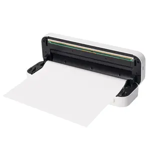 A4 home student printer, portable Bluetooth printing machine, thermal inkless home smart printer, connects to mobile phone for error correction