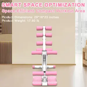 Home squat machine for glute training with resistance bands; squat assistance trainer; core and leg trainer; suitable for home gyms, apartments, and offices.