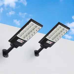 2 Pack Solar Lights Outdoor with Motion Sensor,  Dusk to Dawn, IP65 Waterproof,   Remote Control,  Flood Lights for Yard Driveway Garage Pathway