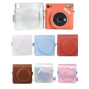 New Square SQ1 Protective Camera Case Bag for Fujifilm Instax Square SQ1 Square Camera Storage Case Transparent Protective Case
