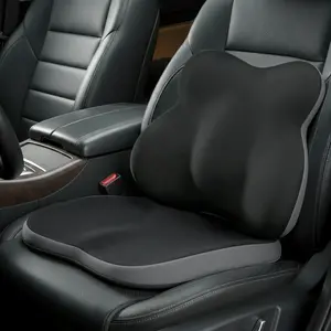 Memory Foam Car Seat Cushion | Soft Support for Comfortable Driving | Perfect for Daily Commute, Office & Home Use | Removable Washable Cover | Great for Everyday Use or Gifting