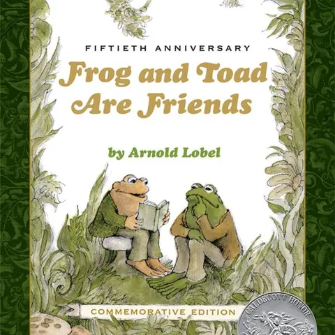 Frog and Toad Are Friends 50th Anniversary Commemorative Edition: A Caldecott Honor Award Winner from the Classic Animal Friendship and Adventure Series, Great for Growing Reading Skills and Early Literacy Development for Kids [ages 4-8] by Arnold Lobel|
