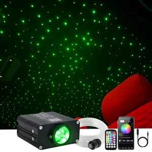 Starlight Headliner Kit 500 Twinkle Stars, RGBW Small Size Starlight Car Roof Kit for F150 Truck Stuff, Music Sync Modes Star Ceiling Light for Car Decoration, 500 Stars with Twinkle for Car Stuff
