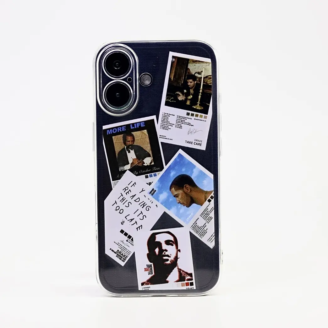 Drake Rap Album Phone Case, Compatible with iPhone 17/16/15/14/13/12/11/Pro Max/Pro/Plus/Air Series — The Hottest Style of 2026 | Stylish and trendy Drake-themed phone cases, perfect for family, friends, and kids, and the best gift for the holidays.
