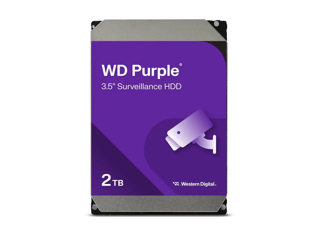 WD WD85PURZ 8TB WD Purple Surveillance Internal Hard Drive HDD - SATA 6 Gb/s, 256 MB Cache, 3.5"