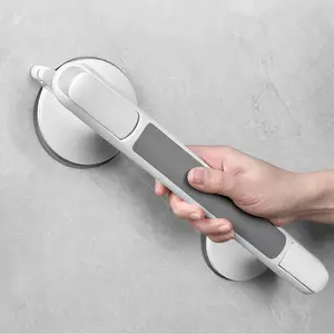 Household safety handrails, suitable for the elderly, no need to punch holes, non-slip suction cup handrails, reusable, suitable for ceramic tiles, glass and hard plastic surfaces, suitable for bathrooms, toilets, living rooms, kitchens, Home