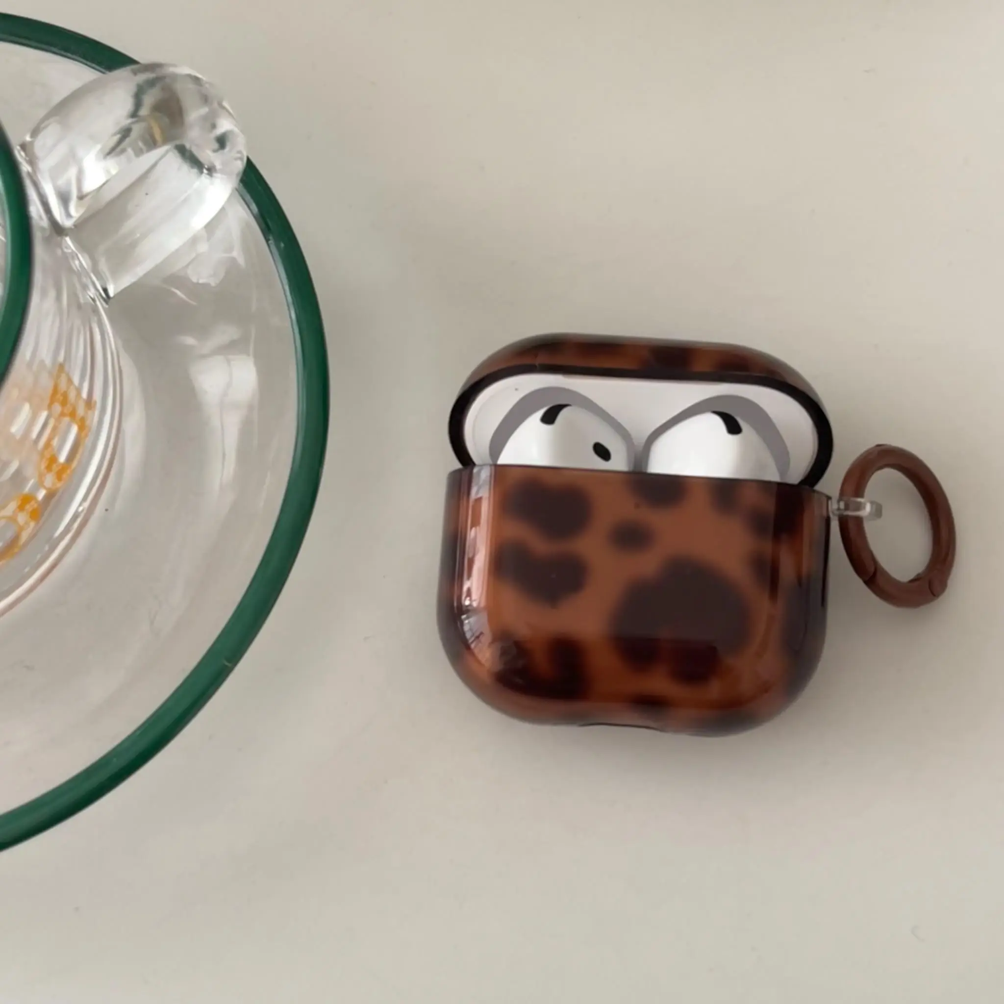 Fashionable Earphone Case with Buckle, Creative Earphone Protective Cover, Earphone Accessories Compatible with AirPods