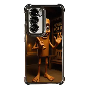 tung tung tung sahur Pattern Aesthetic Electroplated TPU Casing For iphone 16 15 14 13 12 11 X XS PRO PLUS MAX Four Corners Anti-Fall Transparent Soft Silicone Gift Shockproof Protection Anti-Drop Protective Protector Phone Cases Shell Cover