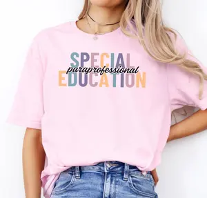 Para Paraprofessional Short-sleeve T-Shirt / Sweatshirt , Para T-shirt , Minimalist Special Education Teacher tee, SPED Cotton Unisex
