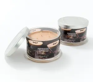 HomeWorx by Slatkin + Co. S/2 18oz Espresso Martini Candles HomeWorx by Slatkin + Co. S/2 18oz Espresso Martini Candles
