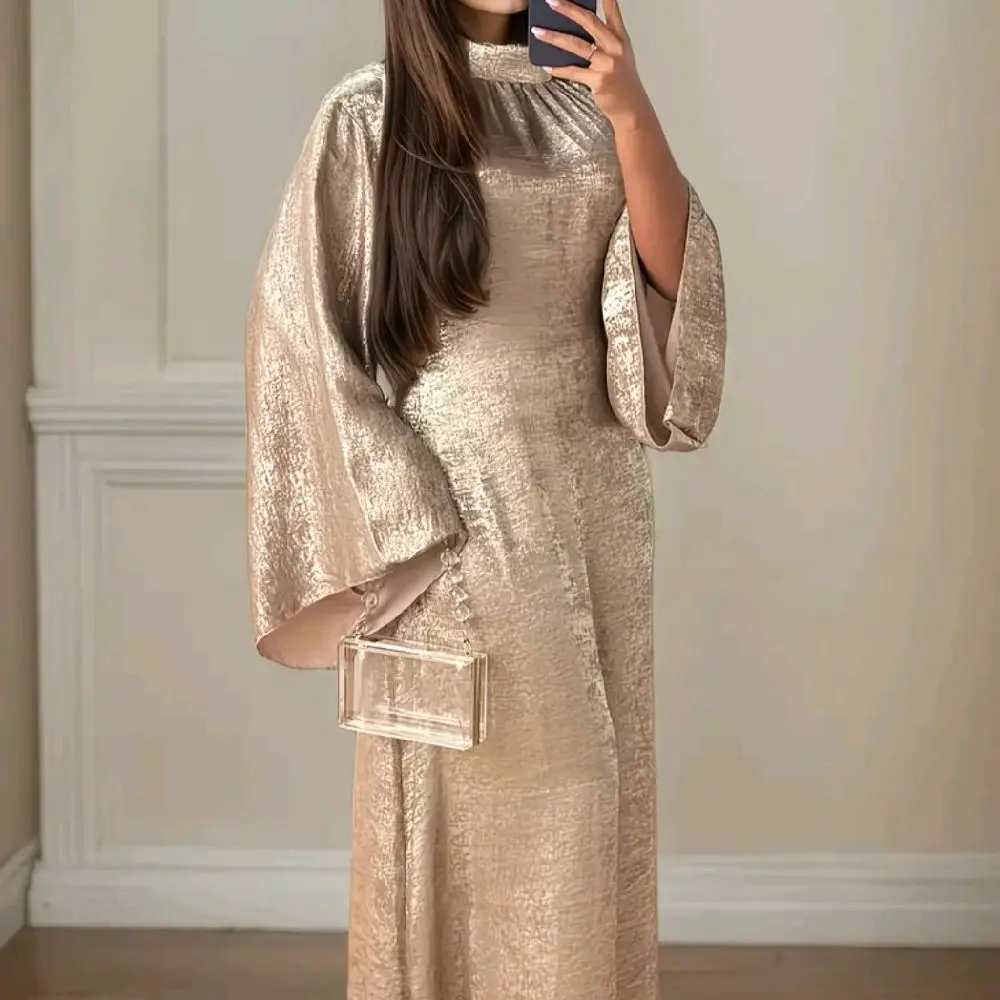 Saudi Abaya for Women, Modest Full-Length Islamic Clothing, Breathable Comfortable Fabric