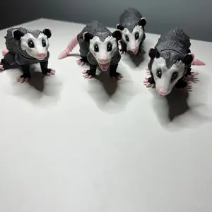 These are 3D printed baby possums Decor Decorative Gift Room