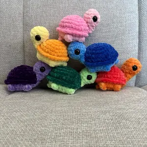 Mini Turtle Handmade Crochet Plushie