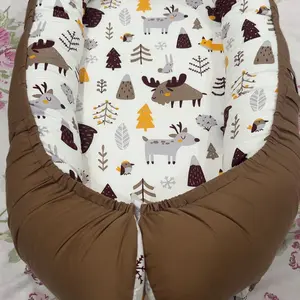 Lounger - Lounger Newborn, Breathable & Soft Nest Cover Co Sleeper 0-24 Months, Babies Essentials Gifts, Portable Infant Lounger