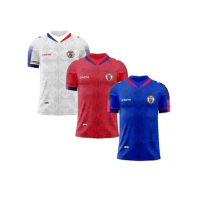 Haiti 2021 National Team Soccer Jersey Vintage Football Kit