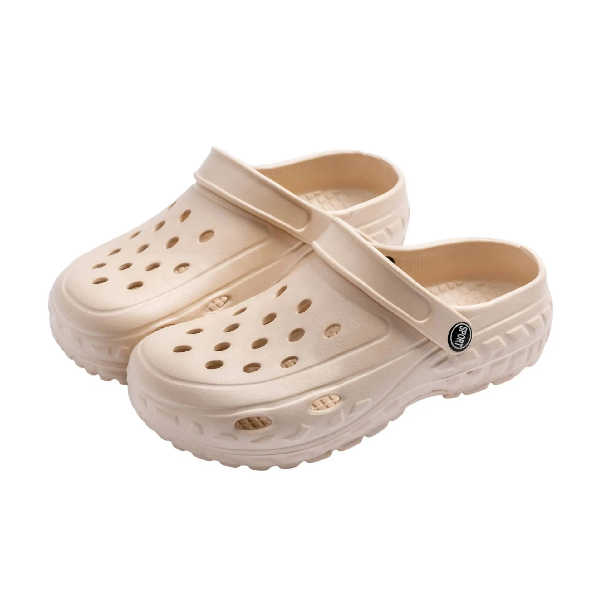 Platform Chunky Clogs for Women with Lightweight Elevated Sole – Cushioned Summer Sandals Beach Pool Slides Non-Slip Comfy