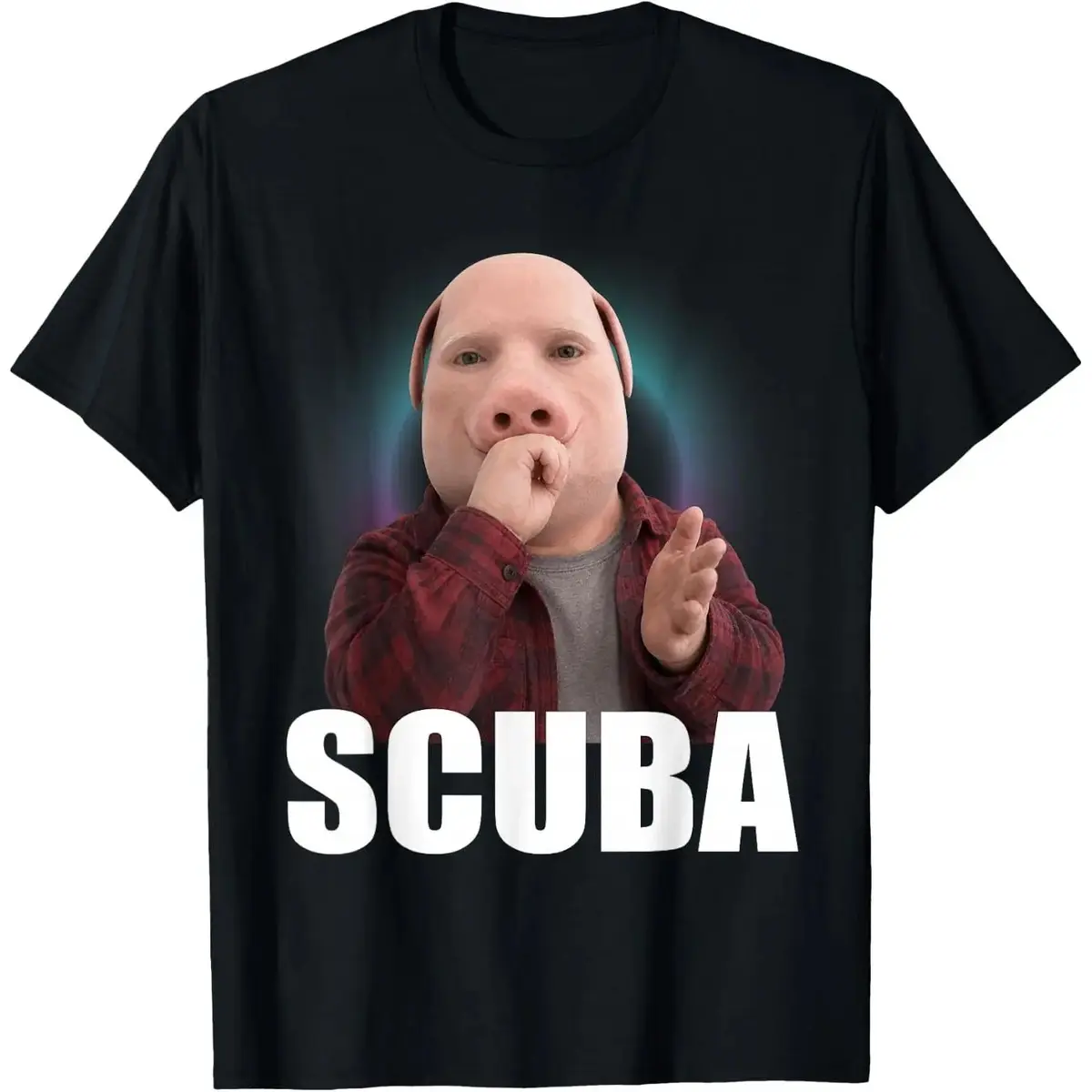 Funny Scuba Dance Meme John Pork BrainRot T Shirt oversized tshirt women fashion apparel freaky juneteenth women shirts pattie gonia merch casual loose fit daily wear trendy graphic top for summer spring fall