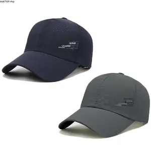 Perforated Quick-Dry Baseball Cap - Breathable Mesh, Adjustable Lightweight Sports Hat for Men & Women - Outdoor & Casual Wear