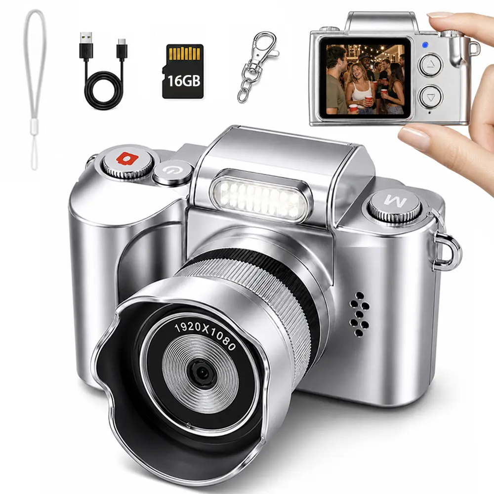 SpecHarge Mini Digital Camera, Vintage Style Pocket Camera, Cute Decorative Gift, Travel & Daily Moments SpecHarge Mini Digital Camera, Vintage Style Pocket Camera, Cute Decorative Gift, Travel & Daily Moments