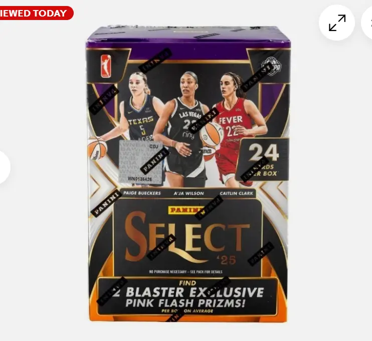 2025 Panini Select WNBA Basketball Blaster Box