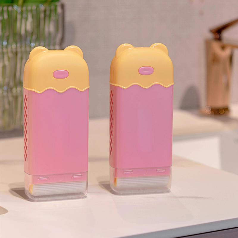 2-in-1 Lathering Soap Holder with Roller & Soap Saver Case – Multi-Use Foaming Soap Box for Laundry Stain Remover, Hand Washing & Shower – Portable & Refillable Bathroom Travel Tool