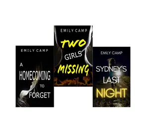 Emily Camp's Mysteries - Set of 3 Young Adult Novels: A Homecoming to Forget, Two Girls Missing, Sydney's Last Night - Signed Edition