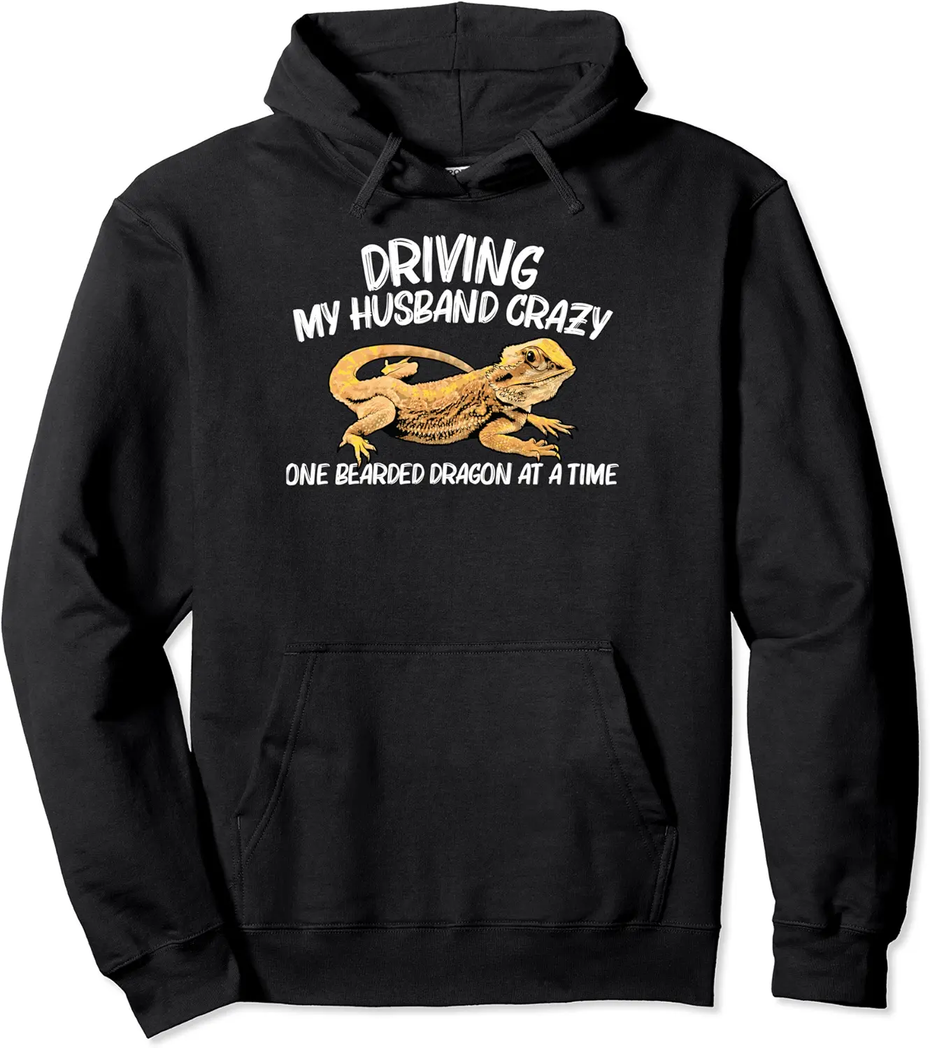 Bearded Dragon Gift For Women Grandma Pogona Lizard Lovers Pullover Hoodie - Rubencordov Shop 95B0956MR736