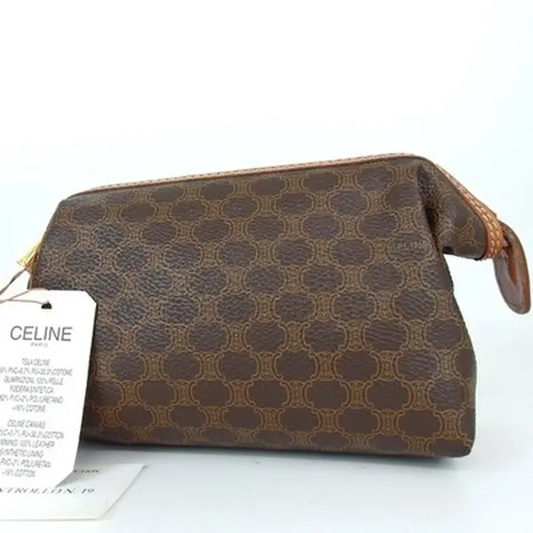 Pre-owned Celine Other Other Macadam Pouch Pvc 12733492374/094221