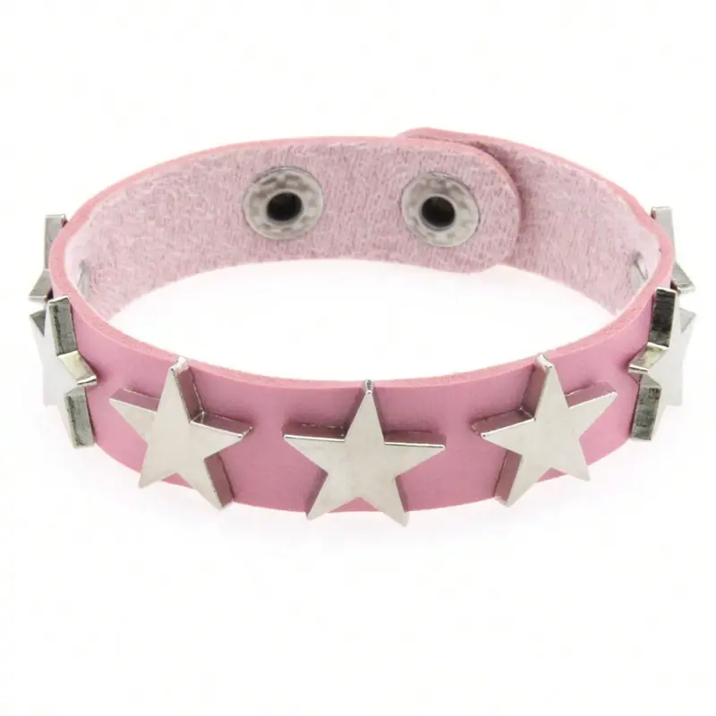 Punk Skull Rivet Bracelet Bangle for Women, Punk Style Jewelry, Fashionable Statement Jewelry, Creative Halloween Party Jewelry, Perfect Gift for Rock Concerts & Daily Wear
