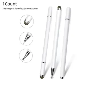 High Precision Three-In-One Touch Pen Stylus for iPad and iPhone, Compatible with iOS and Android Systems, Enhances Writing Experience