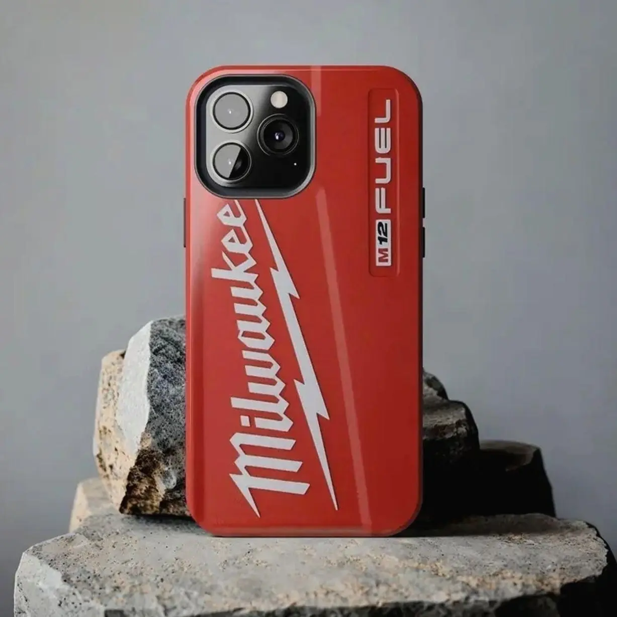 Milwaukee Tool Phone Case Compatible with iPhone 17, 16, 15, 14, 13, 12, 11, X & Galaxy