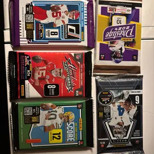 2025 FOOTBALL DONRUSS, ABSOLUTE, SCORE, PRESTIGE, MOSAIC PACK you pick On the live stream