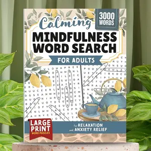 2026 New Word Search Book, Puzzle Game, Casual Intelligence, Commute Entertainment, Family Interaction Choice (no Pen Included)