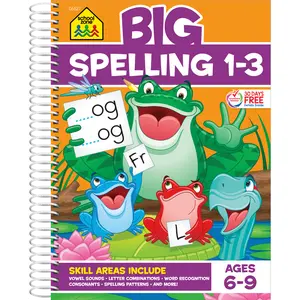 Big Spelling 1-3 Workbook (Spiral Bound)