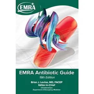 USED Book - EMRA Antibiotic Guide, 19th Edition by Brian J. Levine (Paperback) - english