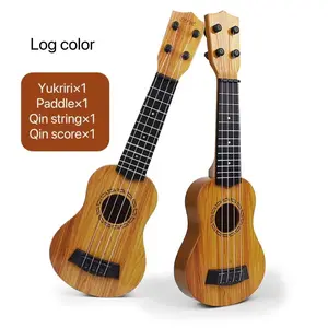 13.8 Inch Kids Guitar Toy, Affordable Guitar, Ideal Musical Instrument with Picks, Simulated Ukulele, Perfect Gift for Boys and Girls, Montessori Early Education